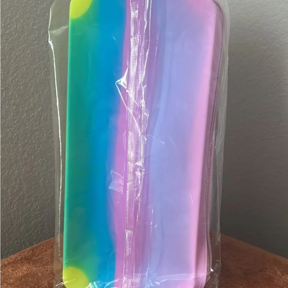 Colorful Pop It Pencil Case